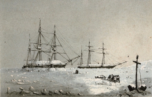 HMS Resolute in ice
