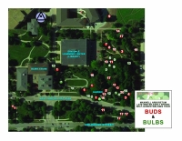 Buds and Bulbs tour map